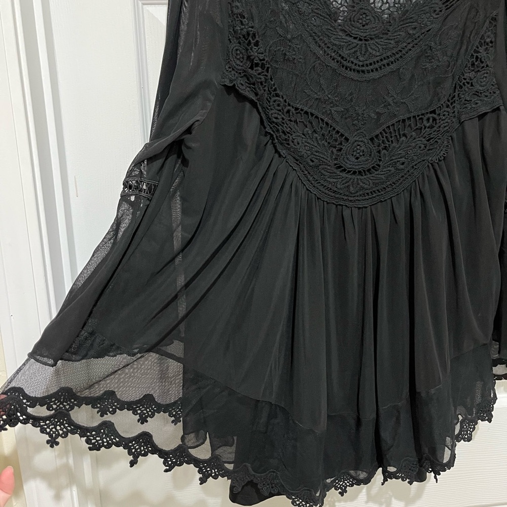 Womens Clothes 4 Piece Bundle Andree by Unit Bell Sleeve Embroidered Top Size 1X - Picture 13 of 16